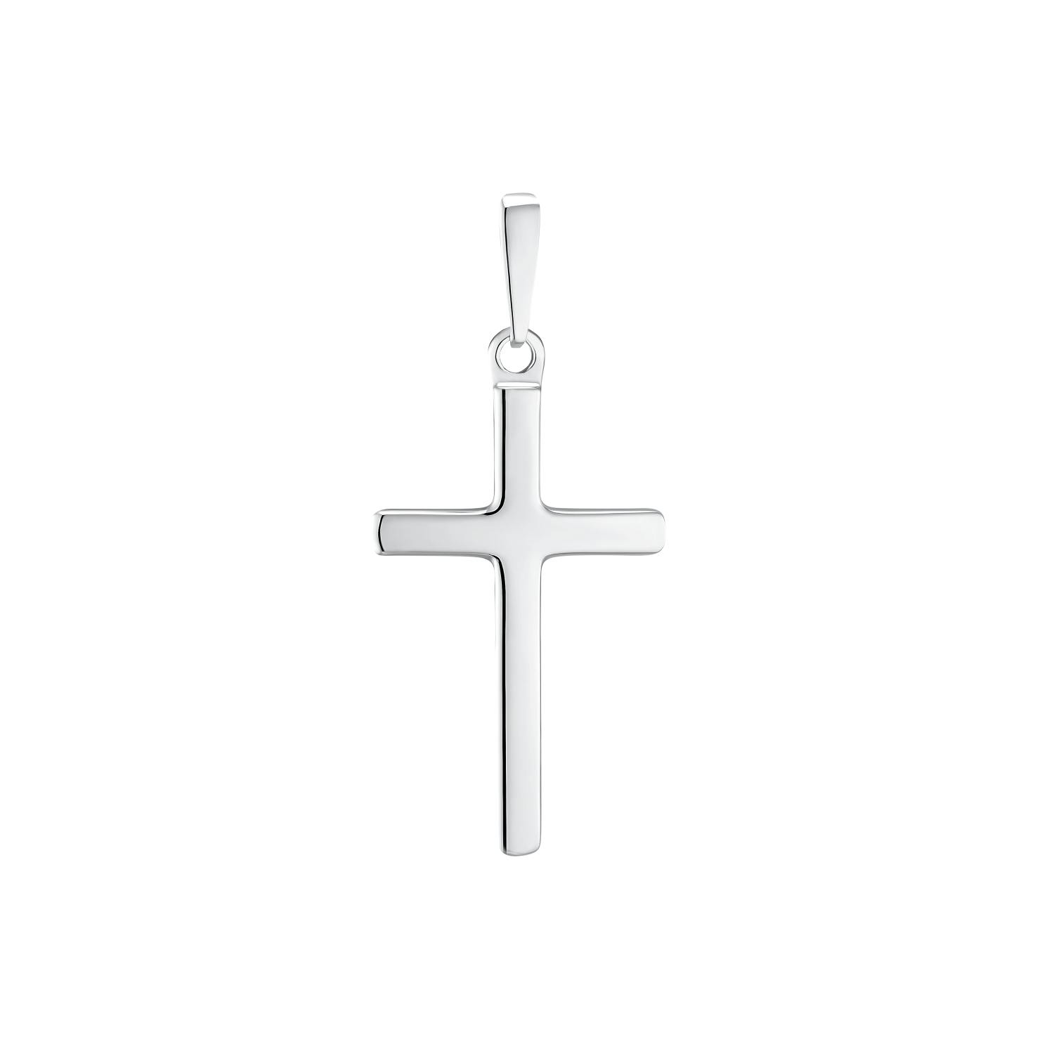 Motivanhänger für Damen und Herren, Unisex, 925 Sterling Silber | Kreuz