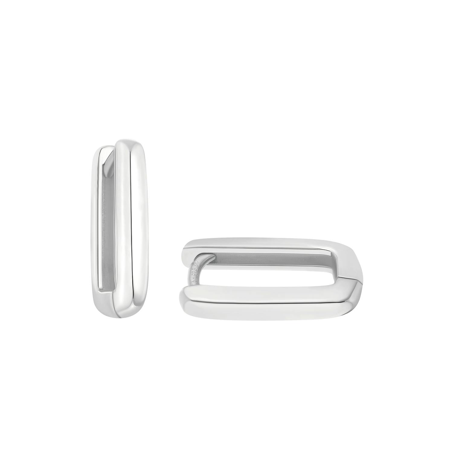 Creolen für Damen, 925 Sterling Silber