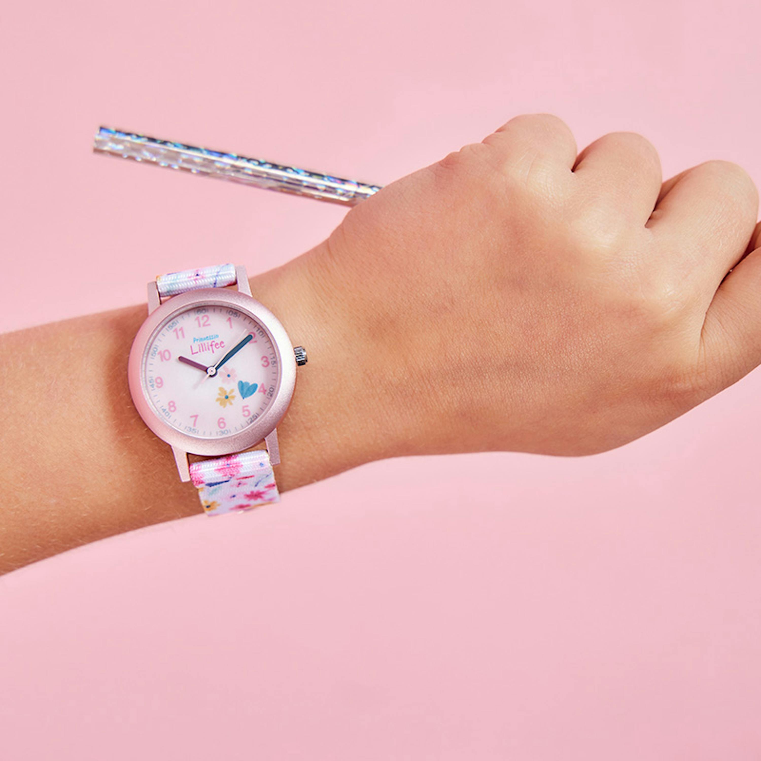 Rosa Uhr für Mädchen von Prinzessin Lillifee