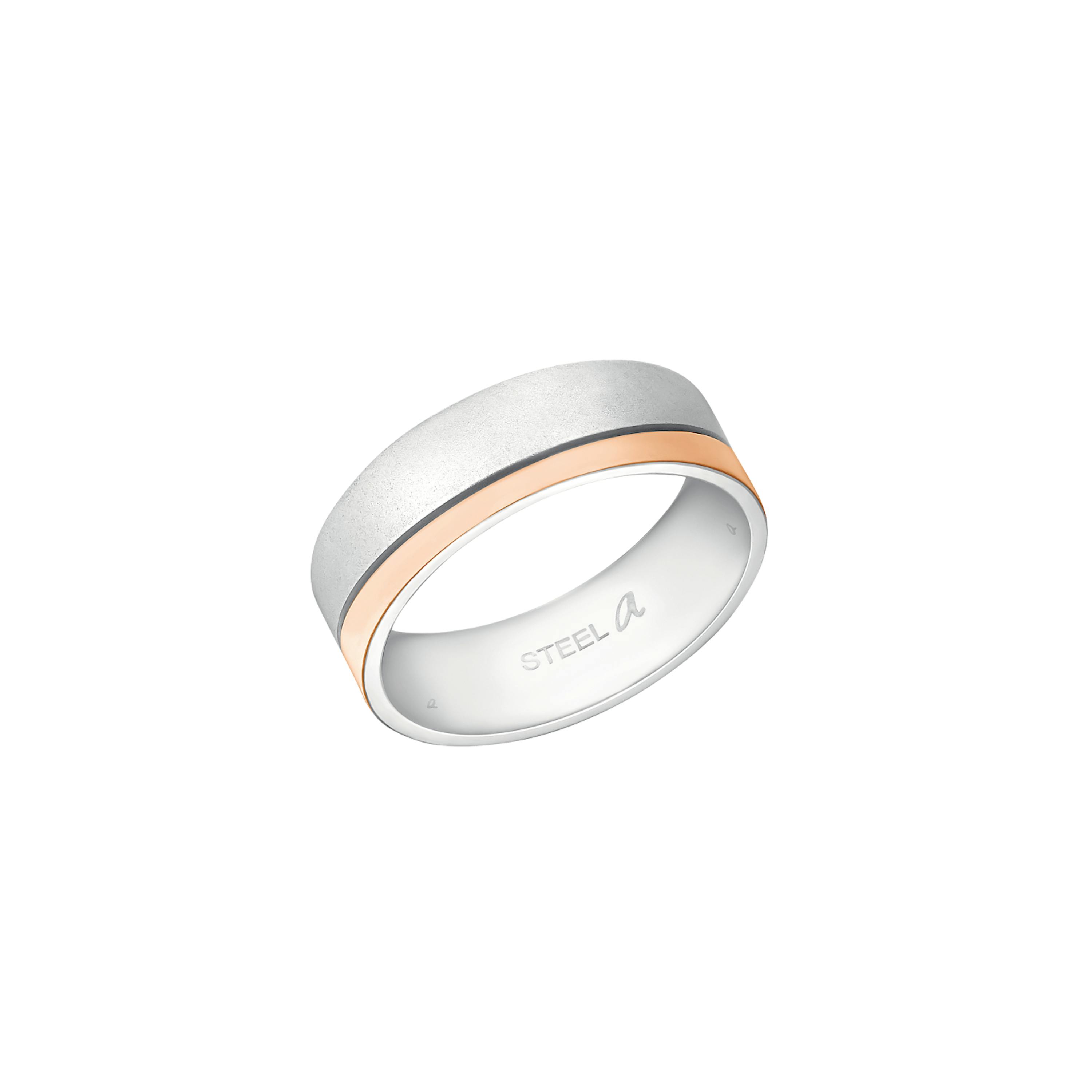 Damen und Unisex, Edelstahl Ring für Herren,