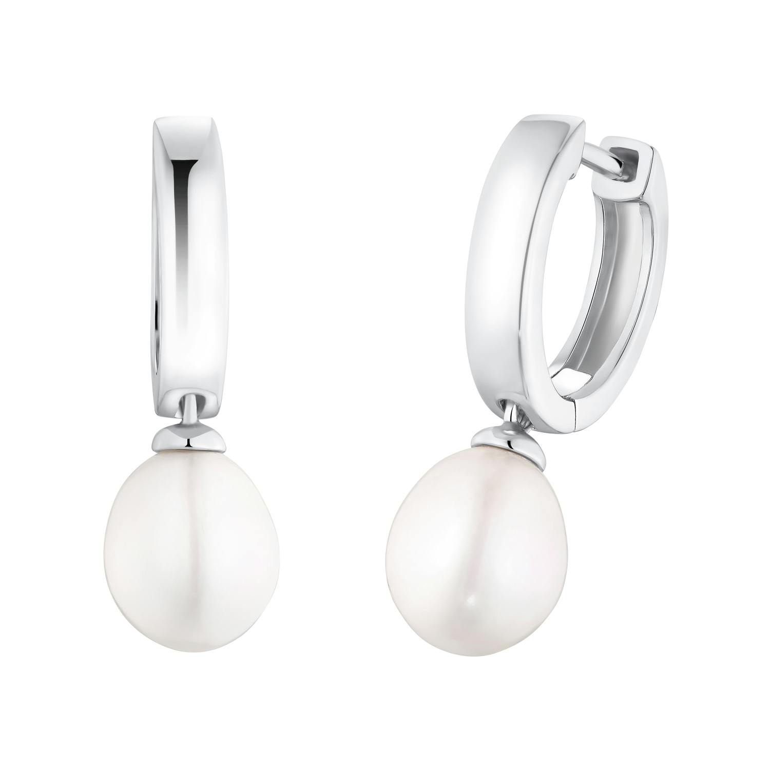 Creolen für Damen, 925 Sterling Silber