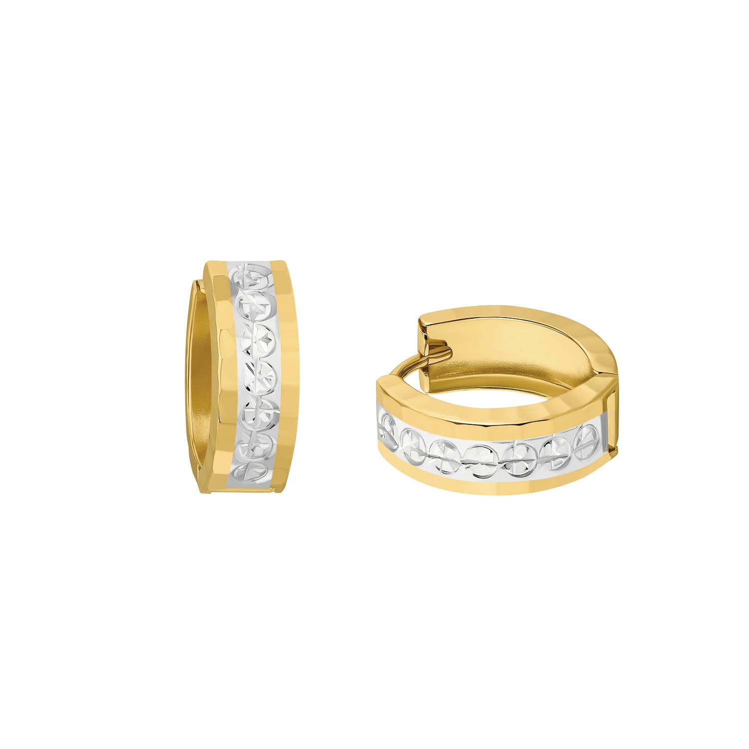 Creolen für Damen, 585 Gold