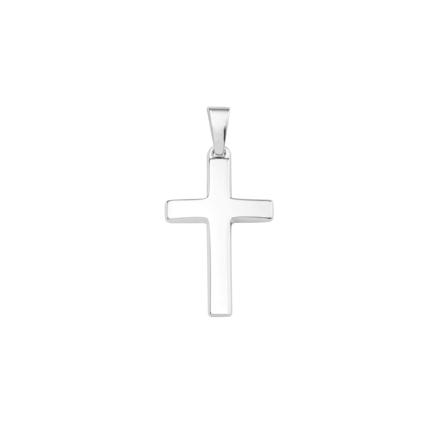 Kette mit Anhänger für Damen und Herren, Unisex, 925 Sterling Silber | Kreuz