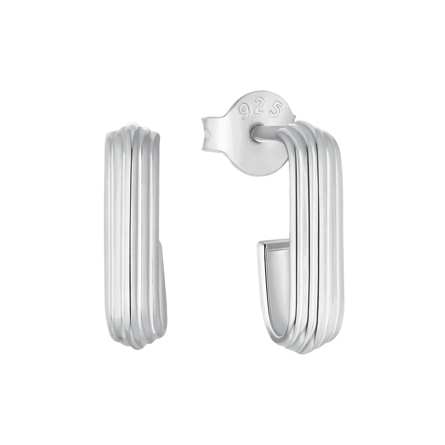 Creolen für Damen, 925 Sterling Silber