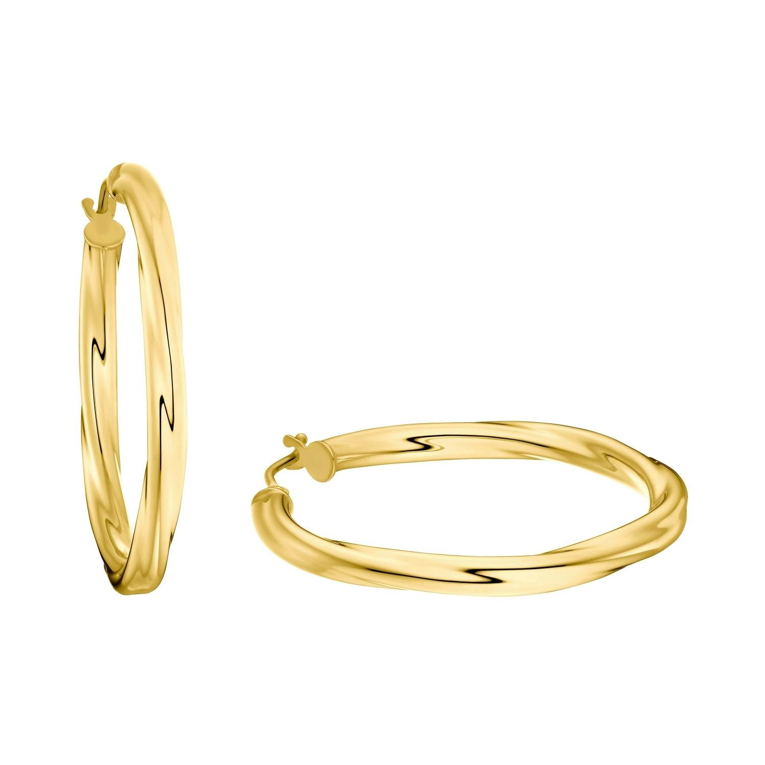 Creolen für Damen, 585 Gold