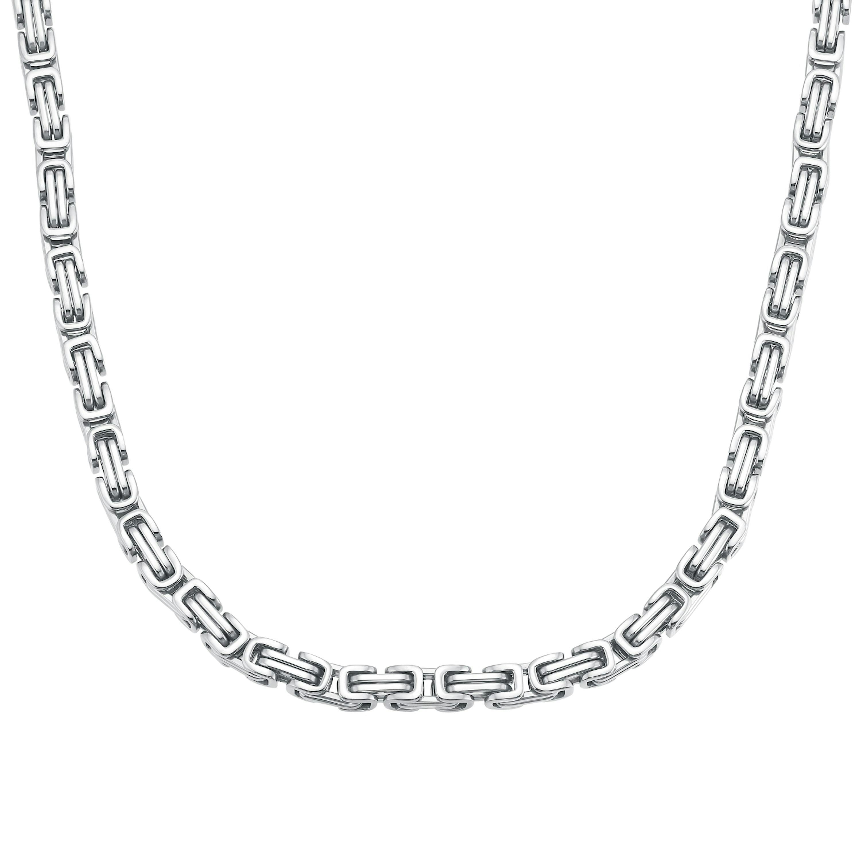 Halskette für Damen und Herren, Unisex, Sterling Silber 925