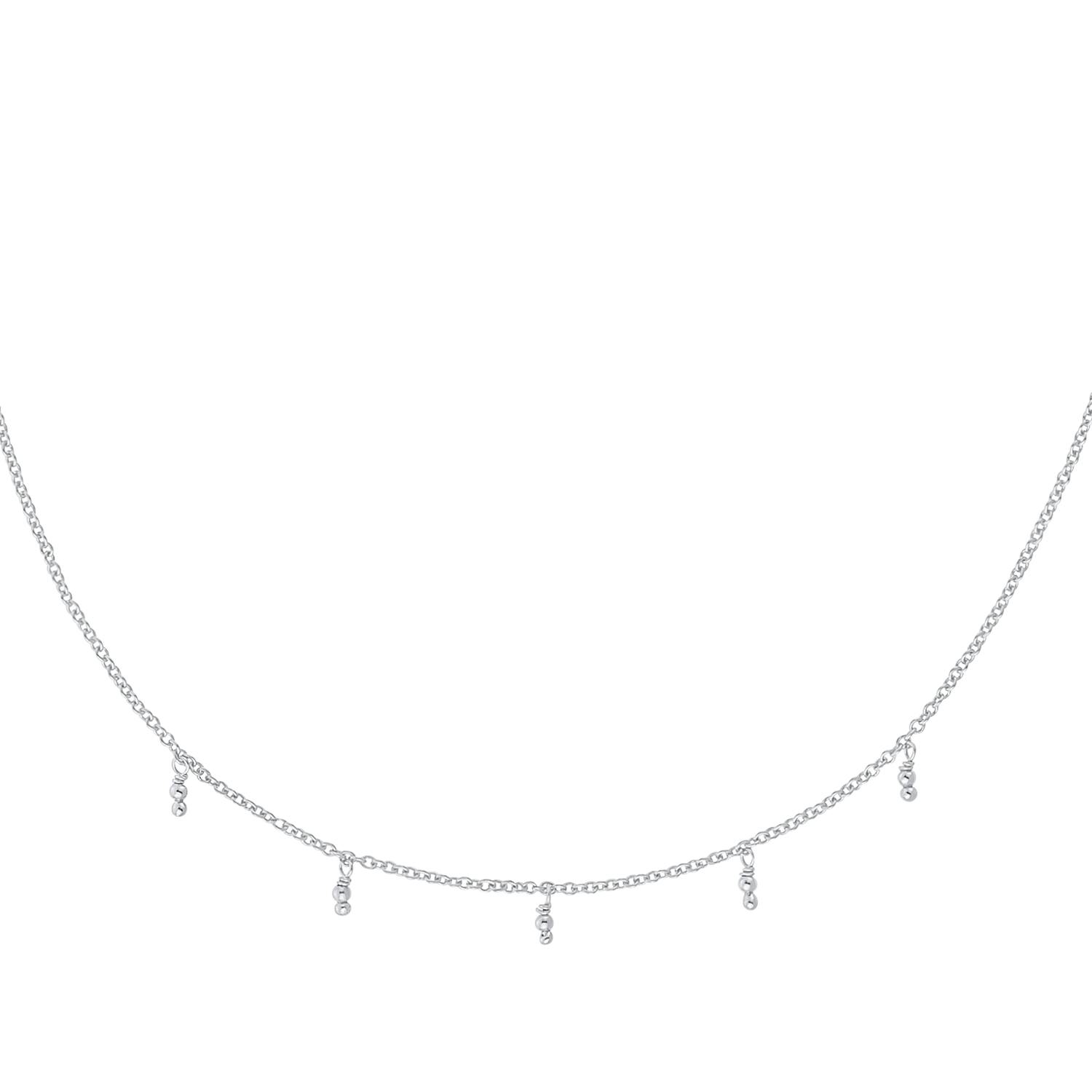 Kette mit Anhänger für Damen, 925 Sterling Silber | Coin